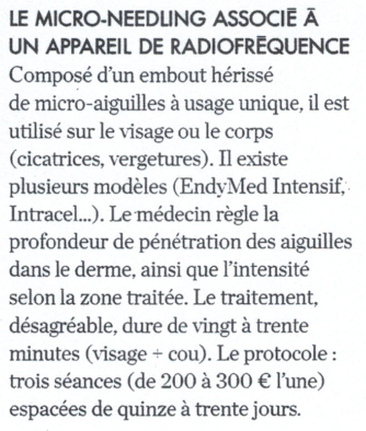 , &#8220;Faut-il essayer le micro-needling ?&#8221;, Centre Laser Paris Sorbonne : Soins Esthétiques &amp; Dermatologie