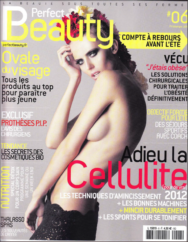 , Le LipoCryo® dans le magazine Perfect Beauty, Centre Laser Paris Sorbonne : Soins Esthétiques &amp; Dermatologie